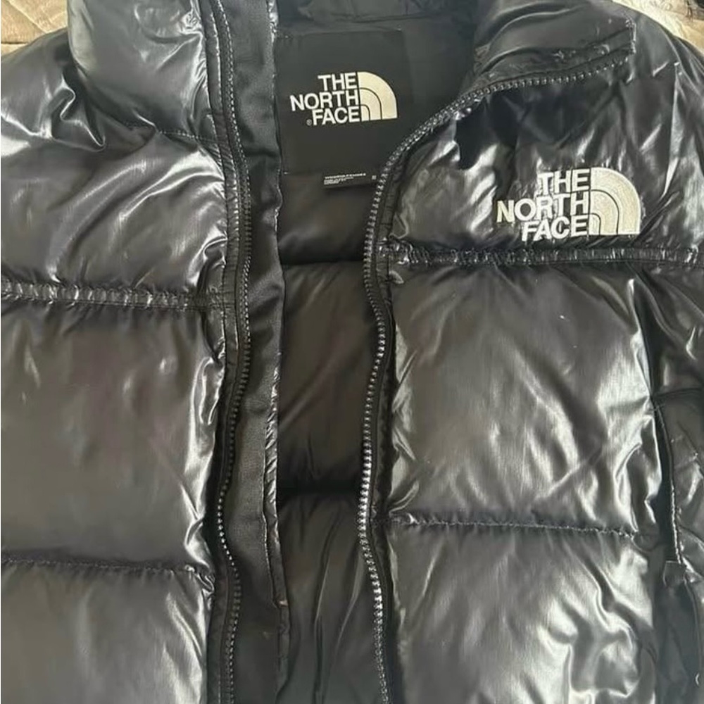 The North Face Shiny Black Down Jacket